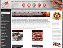 Tablet Screenshot of crabdynasty.com